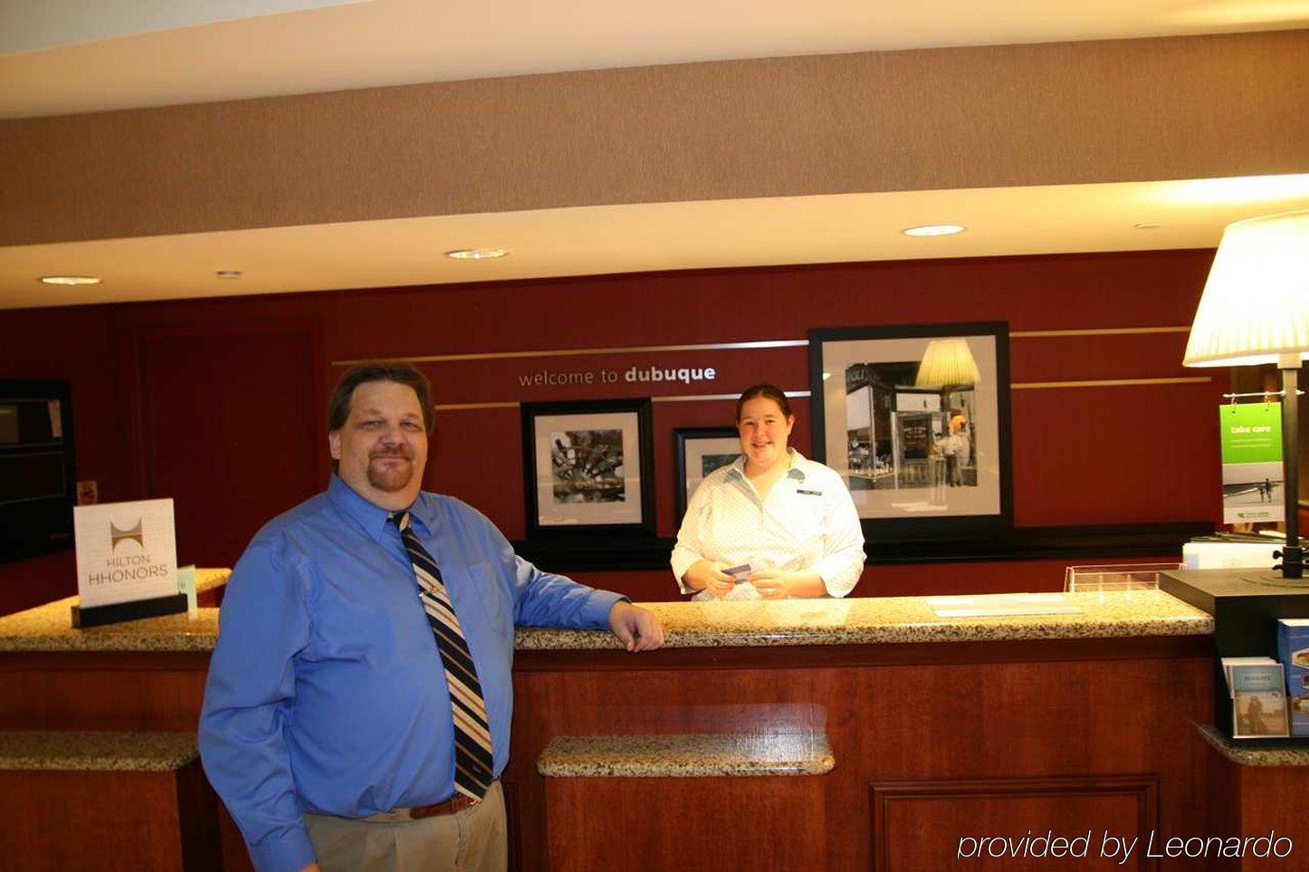 Hampton Inn Dubuque Interior foto